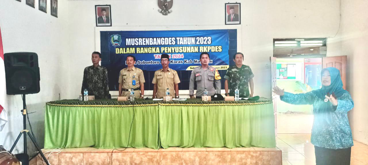 MUSRENBANGDES TAHUN 2023 DALAM RANGKA PENYUSUNAN RKPDES TAHUN 2024